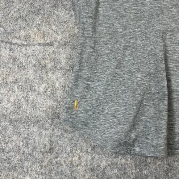 Lucy Tech Shirt Women’s XS Heather Gray Tee Athletic Rounded Neck - Picture 7 of 7